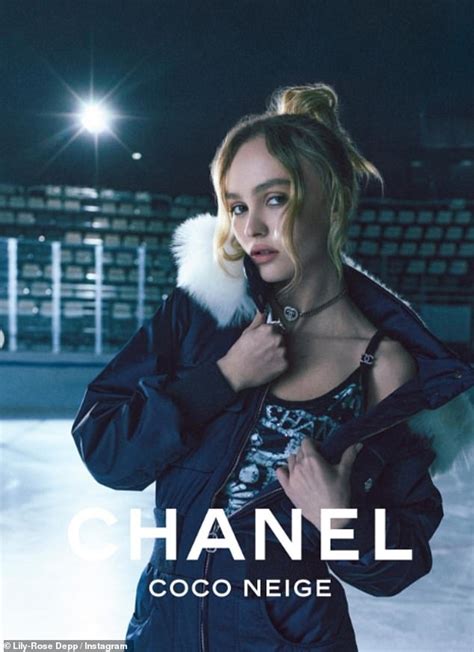 chanel coco neige scarf|chanel lily rose depp.